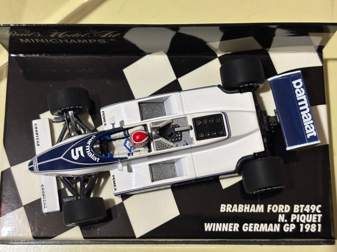 ミニチャンプス ブラバム フォード BT49C ピケ　1/43
