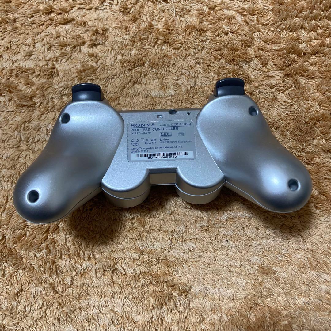 PS3 ワイヤレスコントローラ サテンシルバー