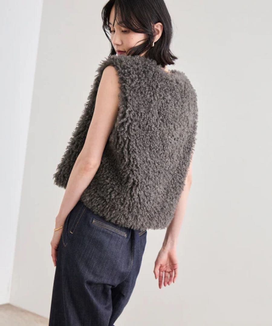 ROPÉ フェイクファージレベスト