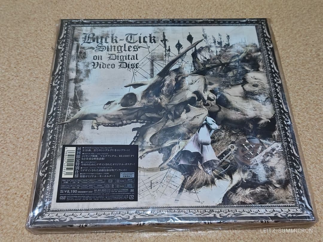 ミュージック BUCK-TICK SINGLES on Digital Video Disc