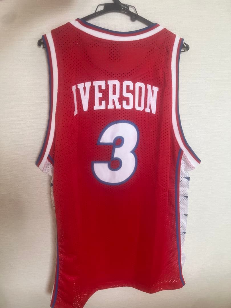 NIKE SIXERS IVERSON 3 NBA バスケ ユニフォーム