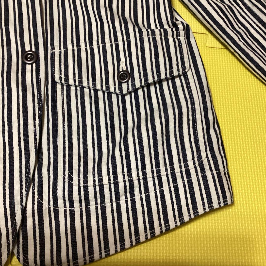 MOMOTARO JEANS ストライプジャケット サイズ40