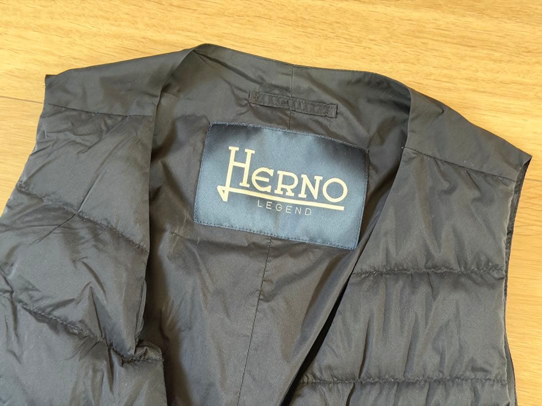 n*e様 ヘルノ インナーダウンジレ　HERNO ダウンベスト