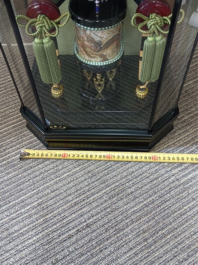 八5148【美品】伝統工芸　正月飾　御破魔弓飾　峻徳　16号