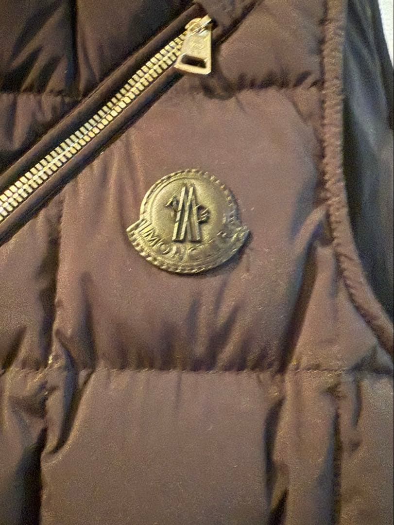 【美品】モンクレール ダウンベスト ブラック HOLSTEINER GILET