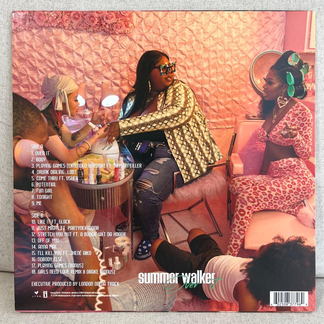 SUMMER WALKER / Over It LP R&B ネオソウル