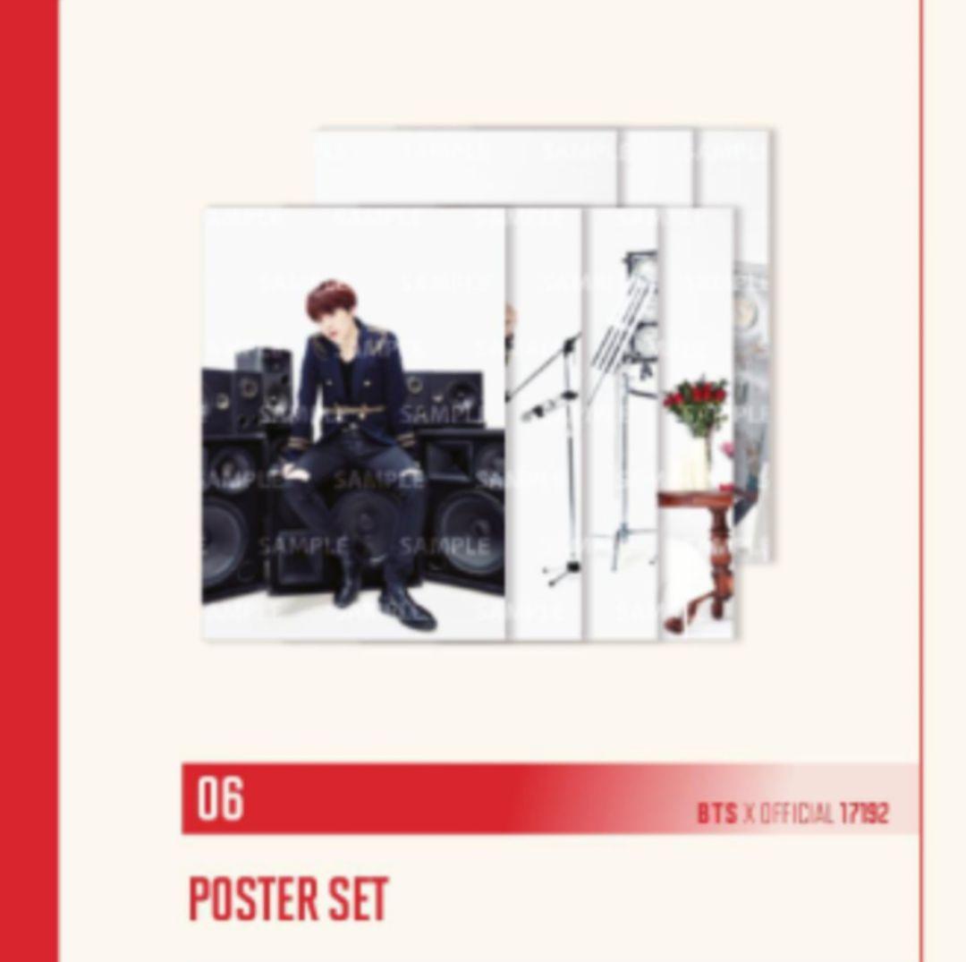 防弾少年団 BTS WORLD TOUR SYS FINAL POSTERSET