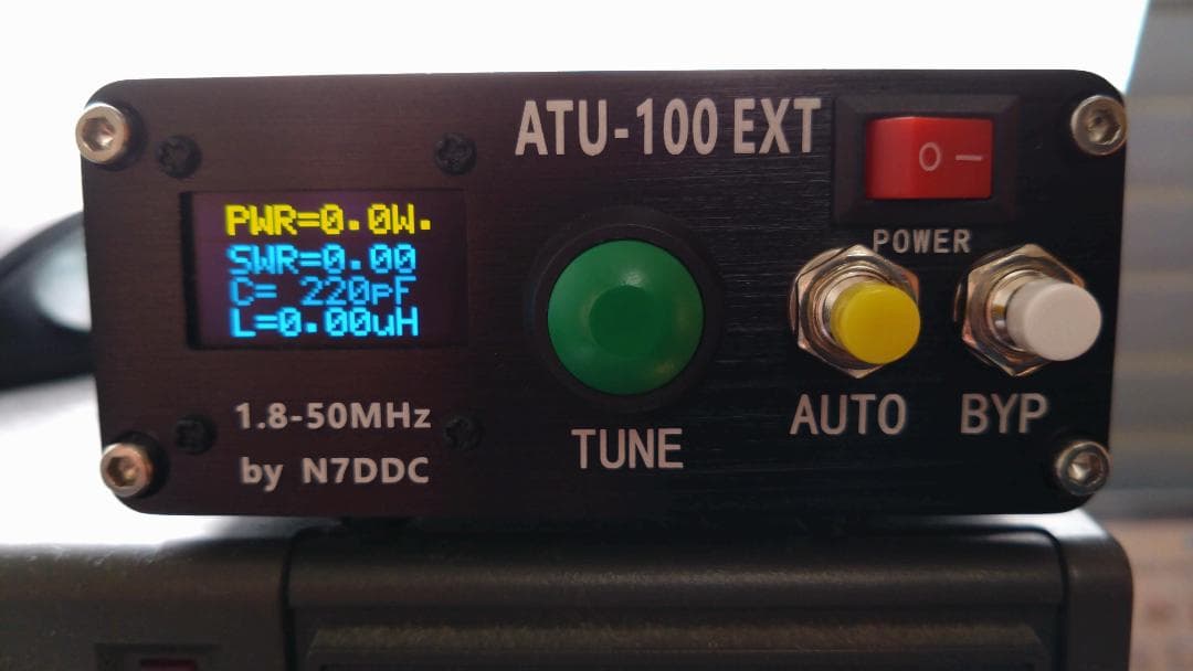 ATU-100 EXT オートアンテナチューナー　1.８～50MHz