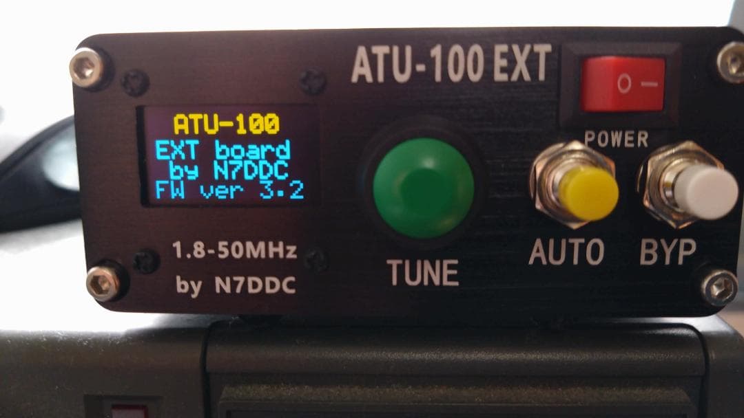 ATU-100 EXT オートアンテナチューナー　1.８～50MHz