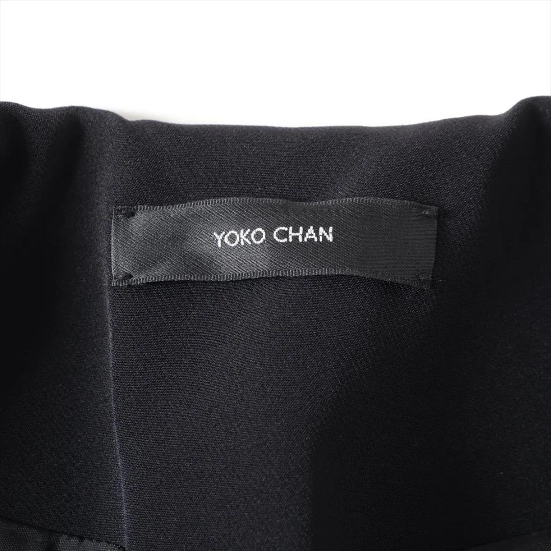 未使用級 YOKO CHAN ベルテッド フリルフロント ラッフルコート