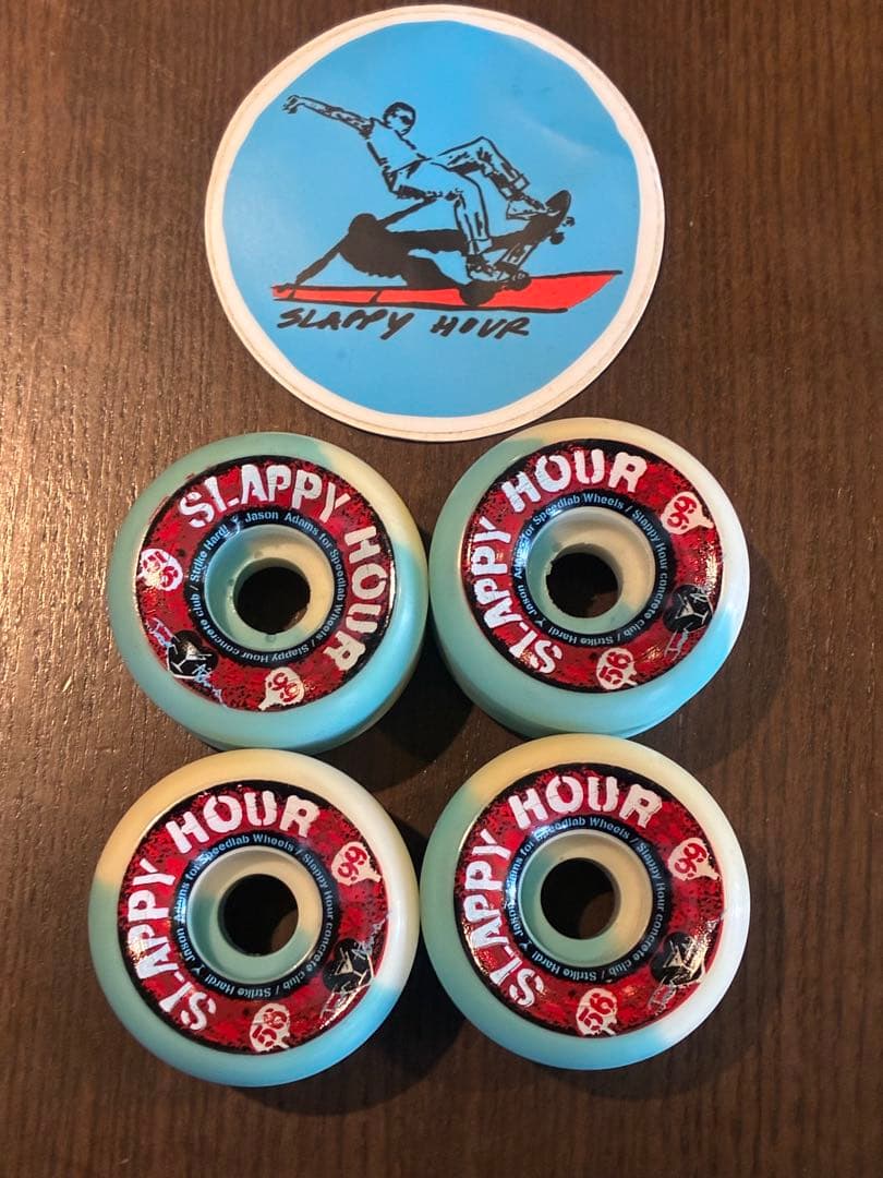 speedlab wheels slappy hour コラボ ステッカー付き