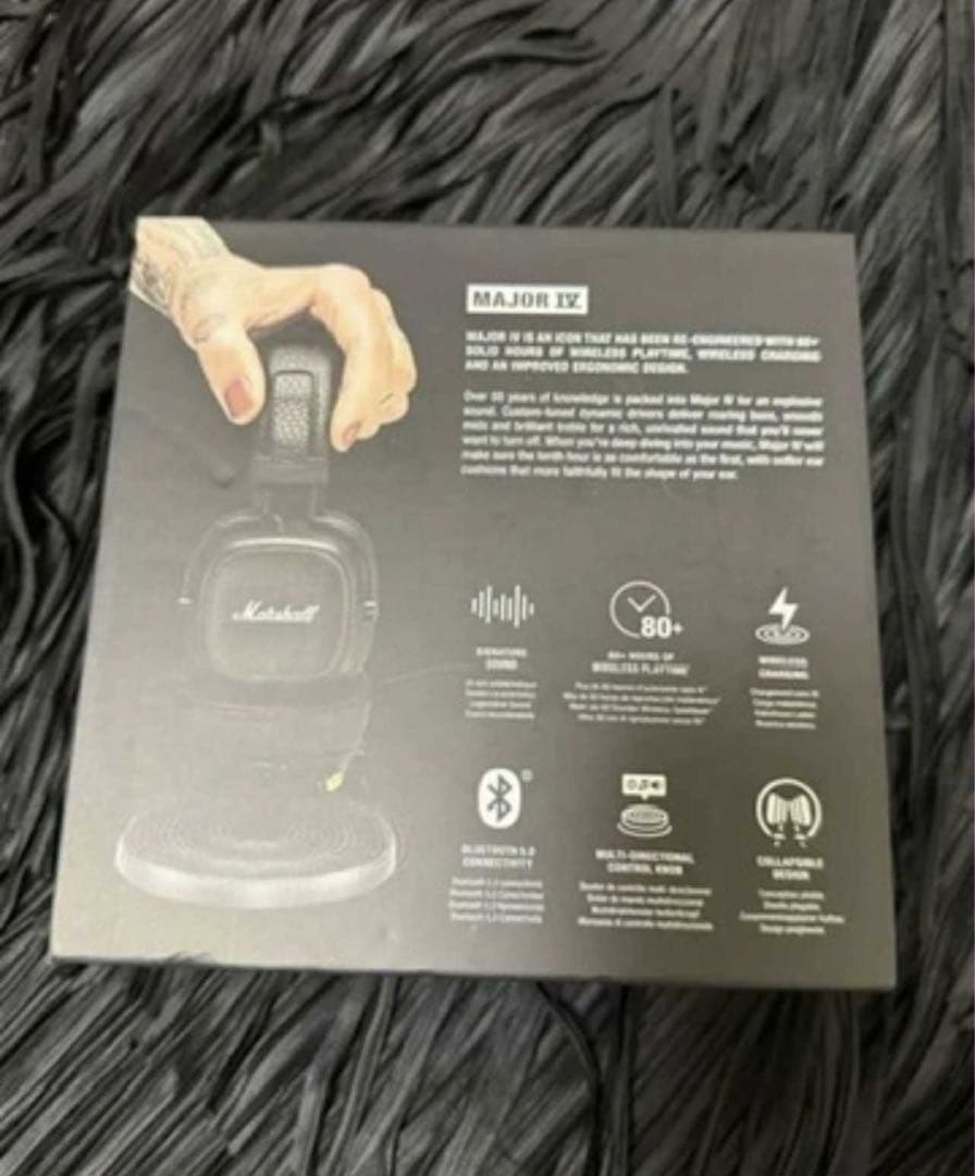 Marshall MAJOR IV ワイヤレスヘッドホン