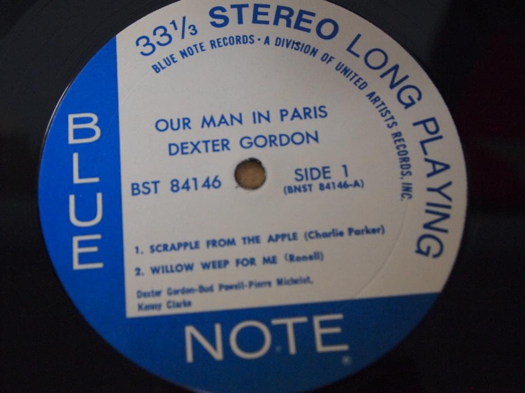 デクスターゴードン DEXTER GORDON／OUR MAN IN PARIS