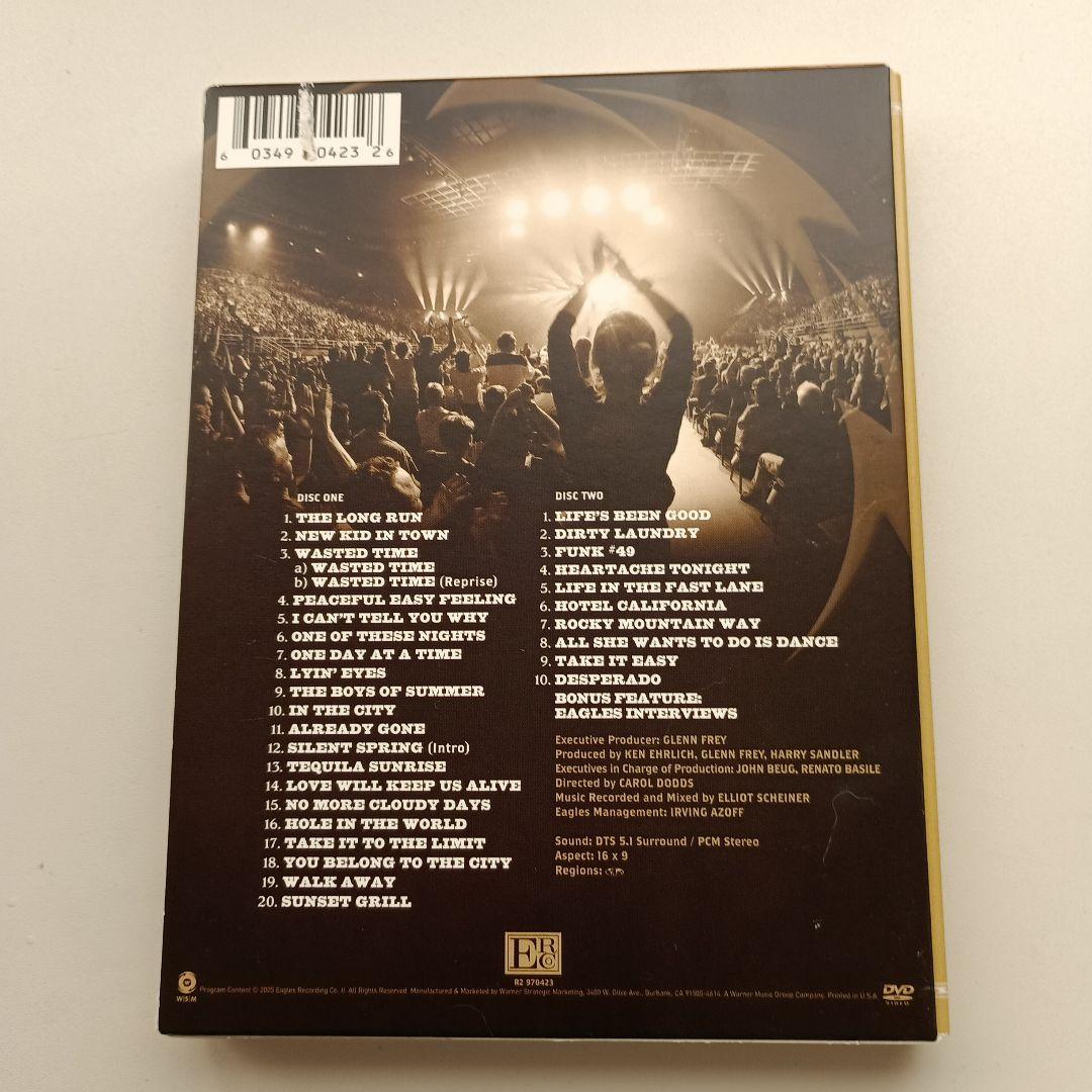 開封済み未使用 EAGLES Farewell Tour Live DVD