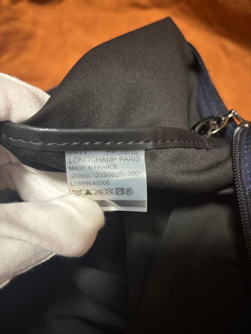 【XIU XIU】Longchamp ロンシャン エトワール 内ポケット無