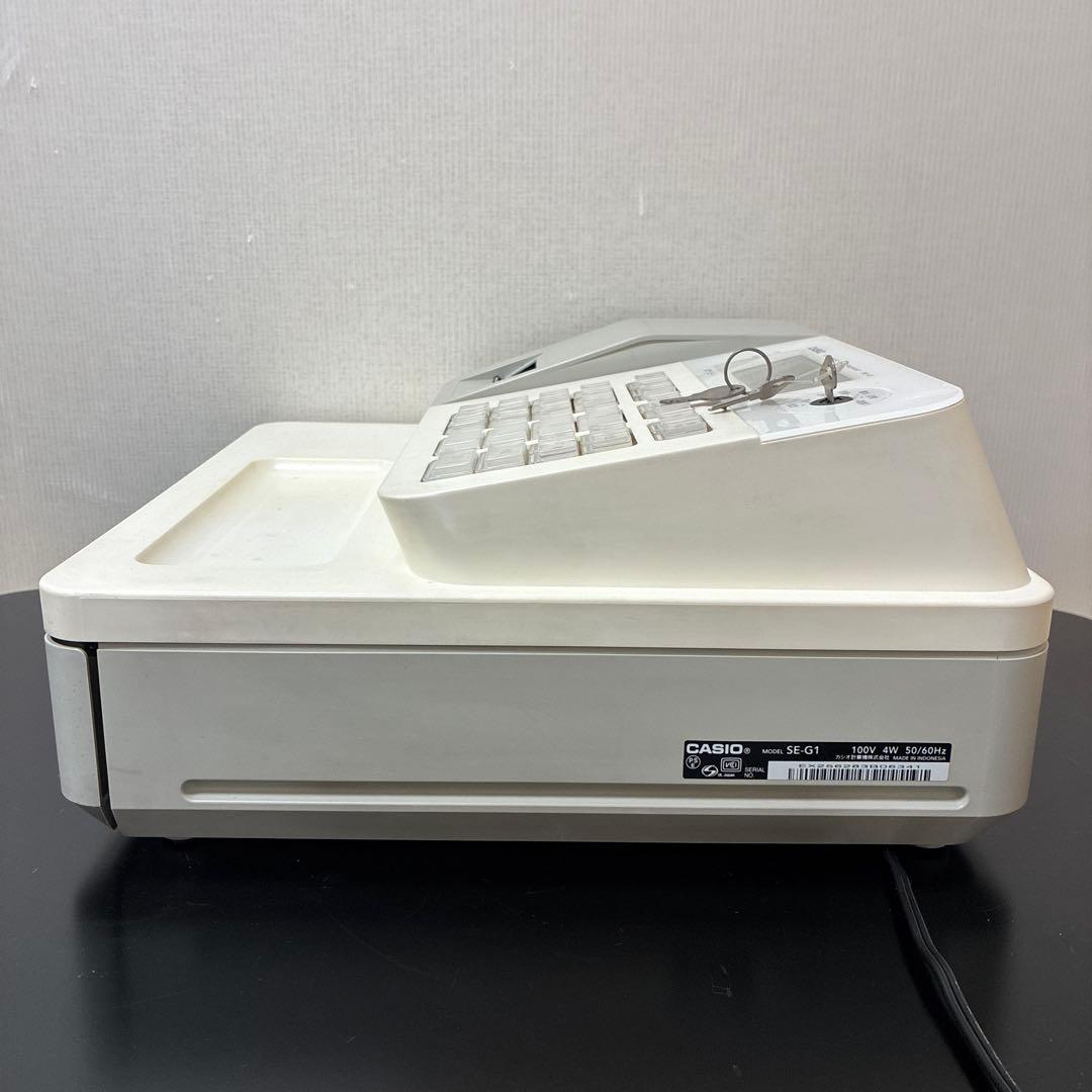 CASIO カシオ SE-G1/NL-100 電子レジスター ホワイト 店舗用品