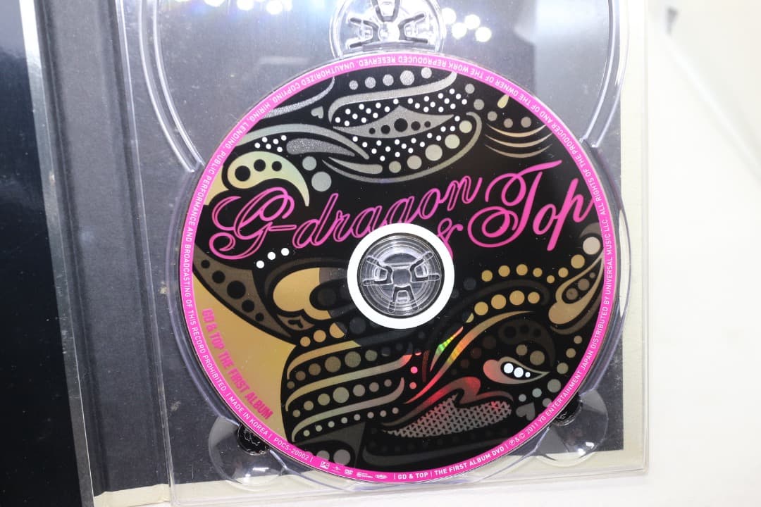 【CD/DVD】GD&TOP THE FIRST ALBUM フォト特典付き