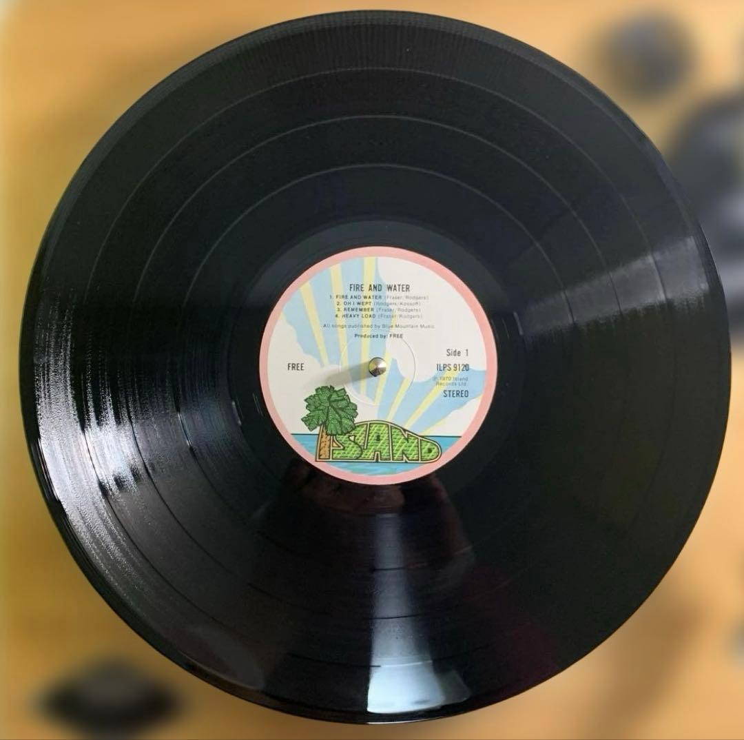Free / Fire And Water UK盤LP