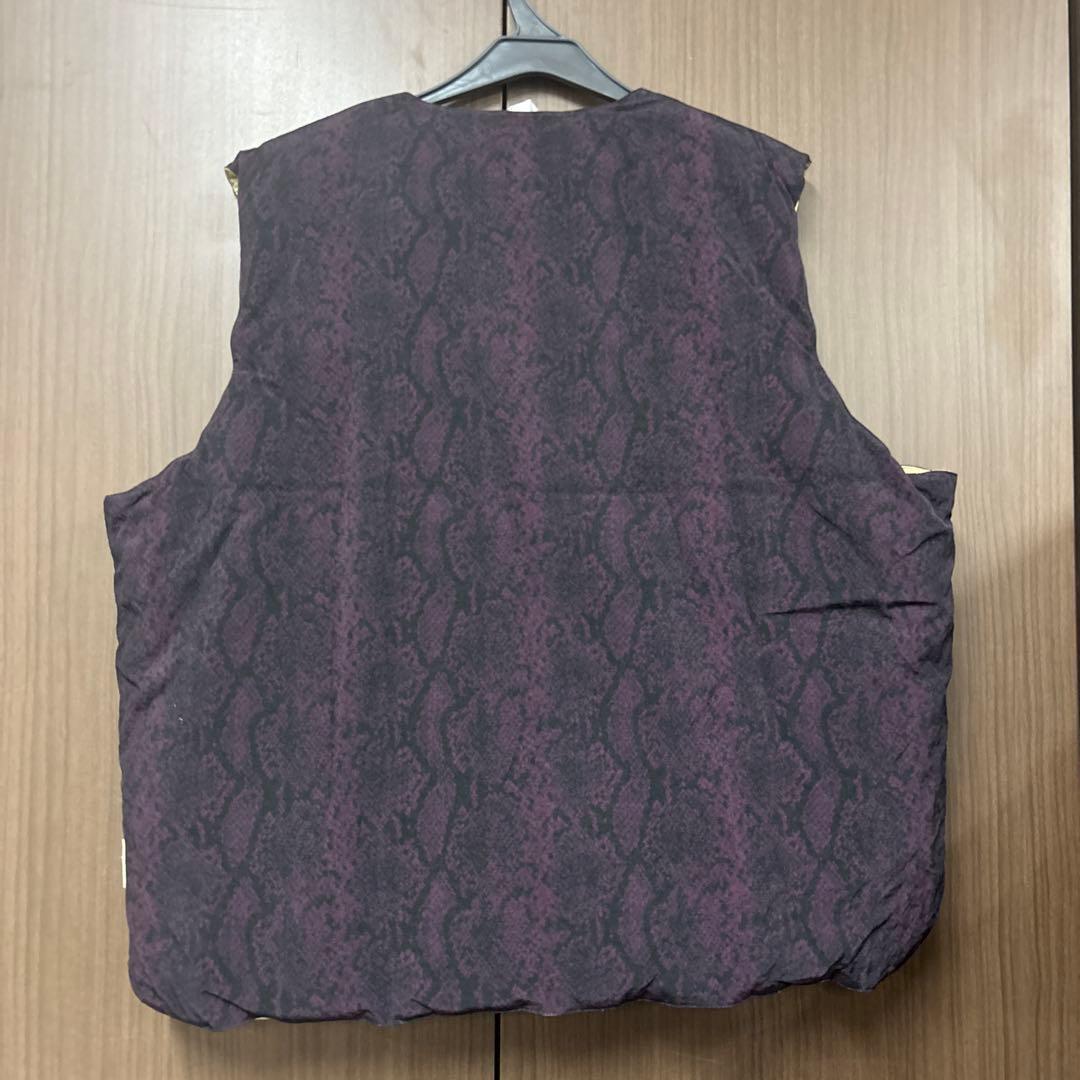 ジャケット・アウター STUSSY PYTHON REVERSIBLE VEST