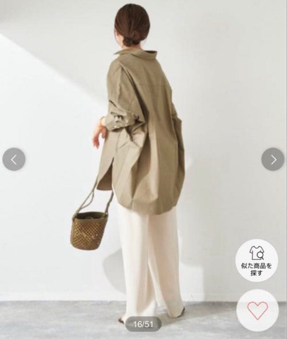 Plage Oxford Long シャツ