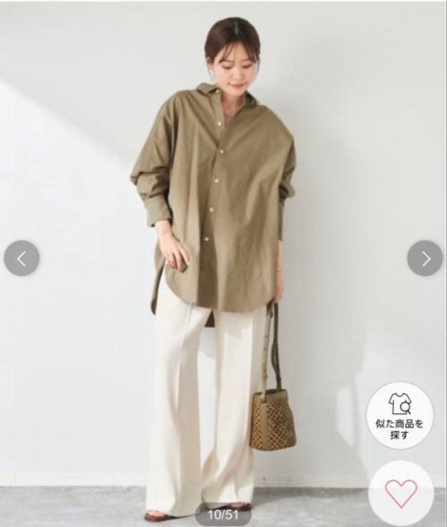 Plage Oxford Long シャツ