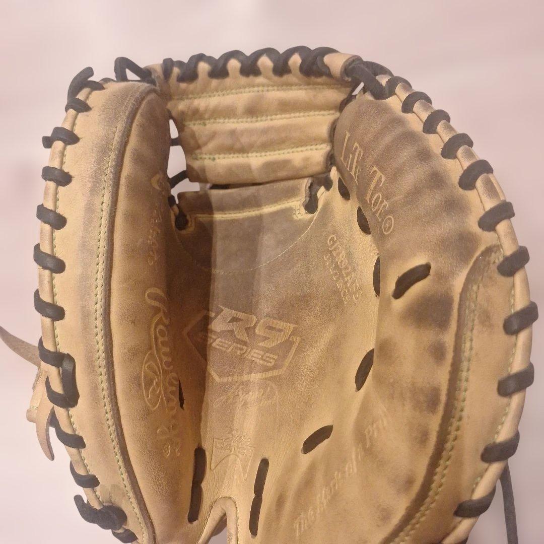 Rawlings 少年野球キャッチャーミット キャメル(4～6年向き高学年用)