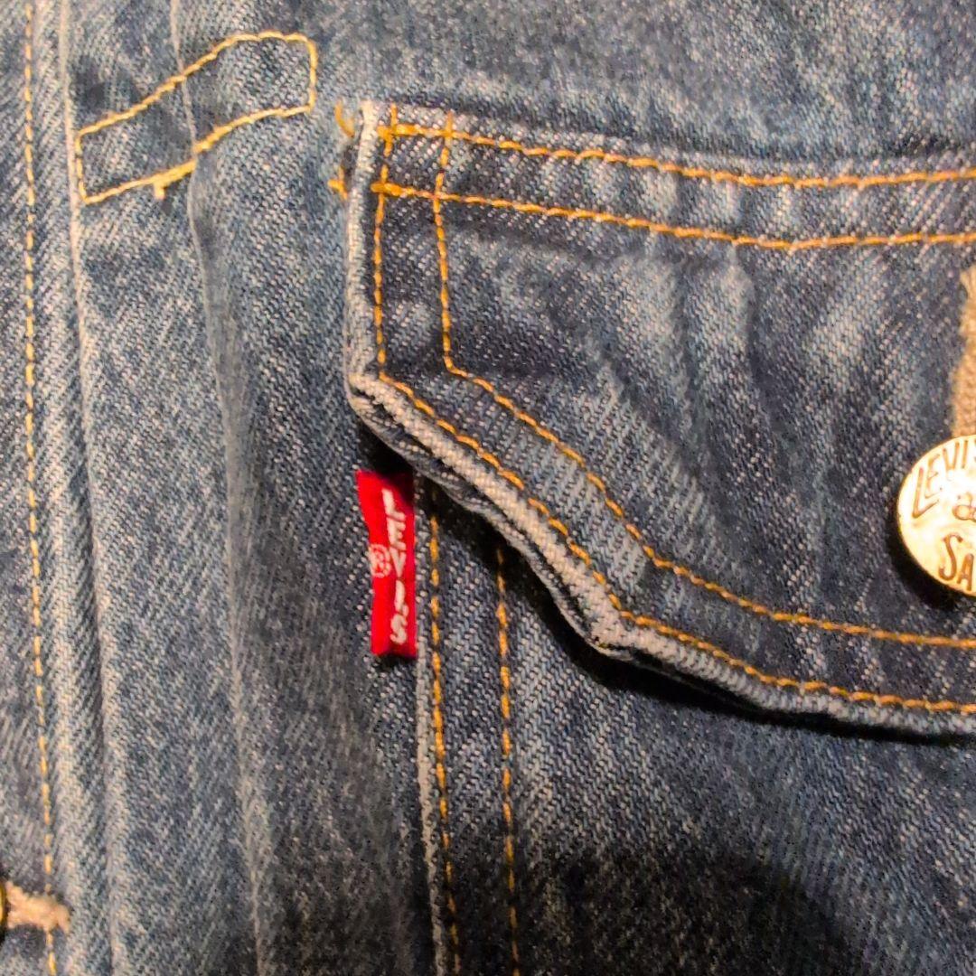 sacai Levi's デニムジャケット Lサイズ