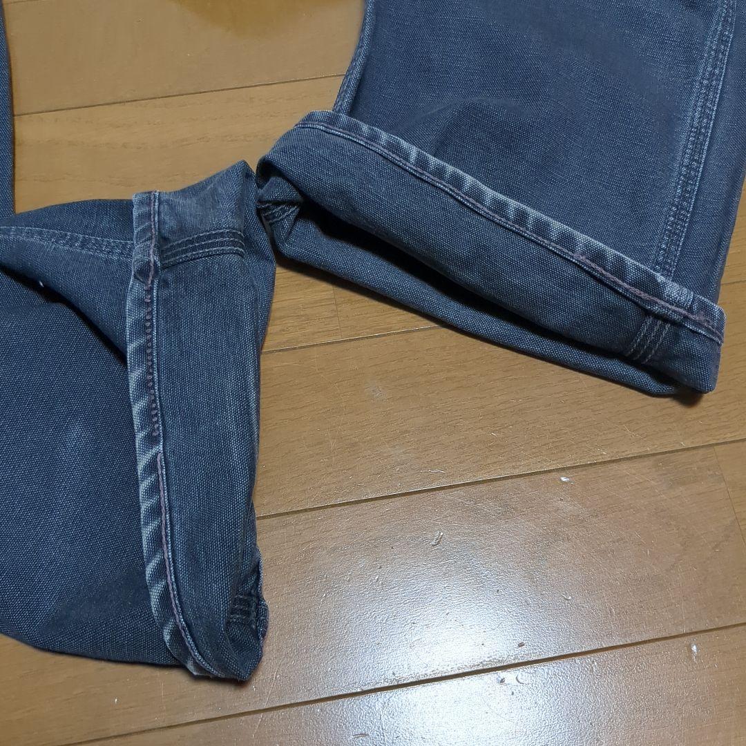 専用！リアルマッコイズ　ブラックダック　ペインターパンツ　バックルバック