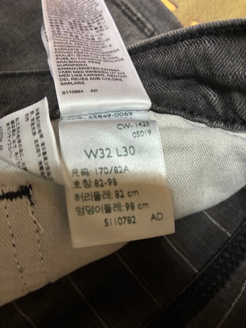 【新品】LEVI’Sリーバイス 568 ルーズストレートカーペンター W32