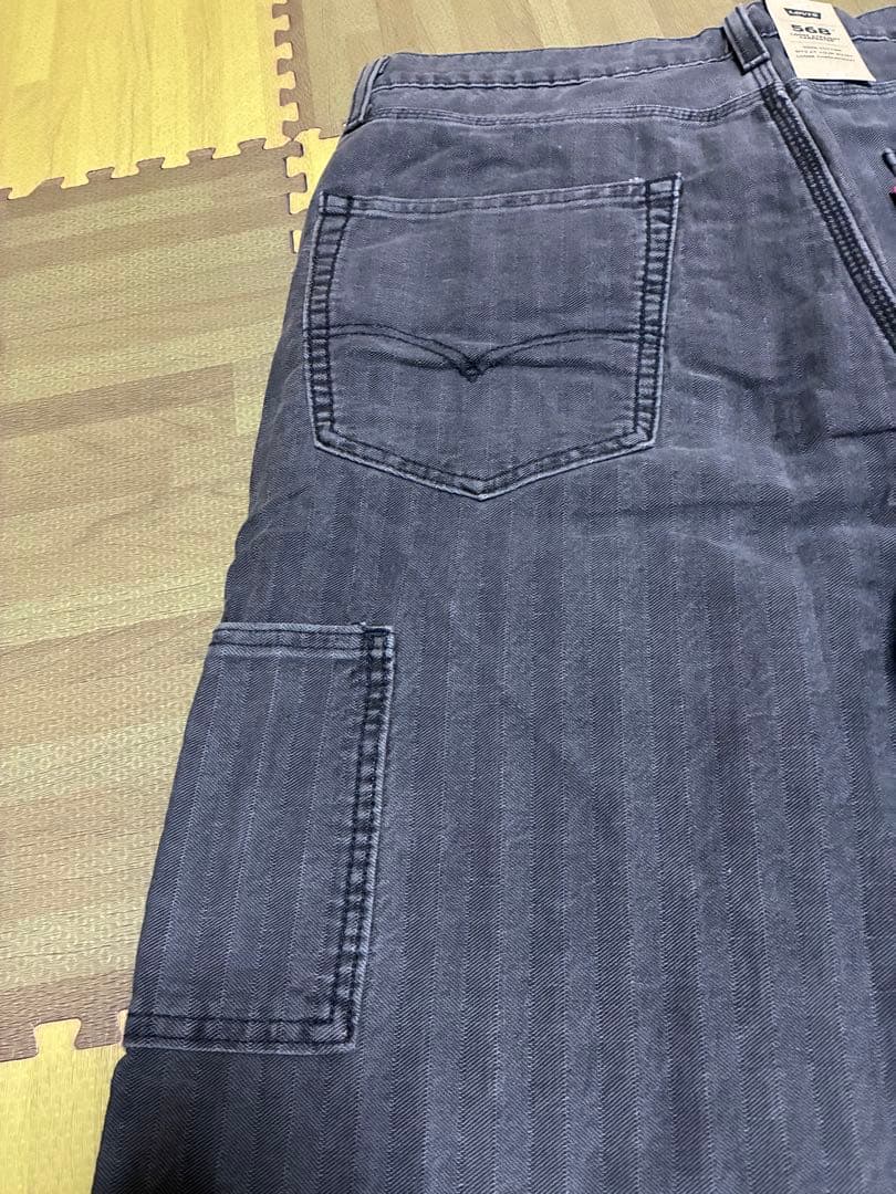 【新品】LEVI’Sリーバイス 568 ルーズストレートカーペンター W32
