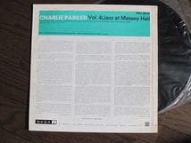 洋楽 CHARLIE PARKER Jazz at Massey Hall Vol.