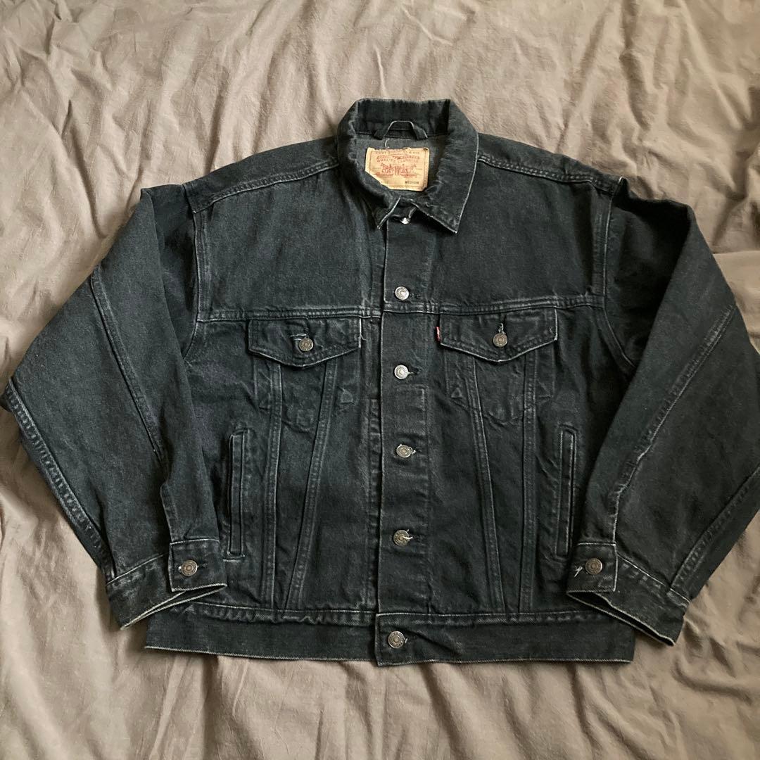 後染め　levi’s 70507 usa製　93年製　サイズM black