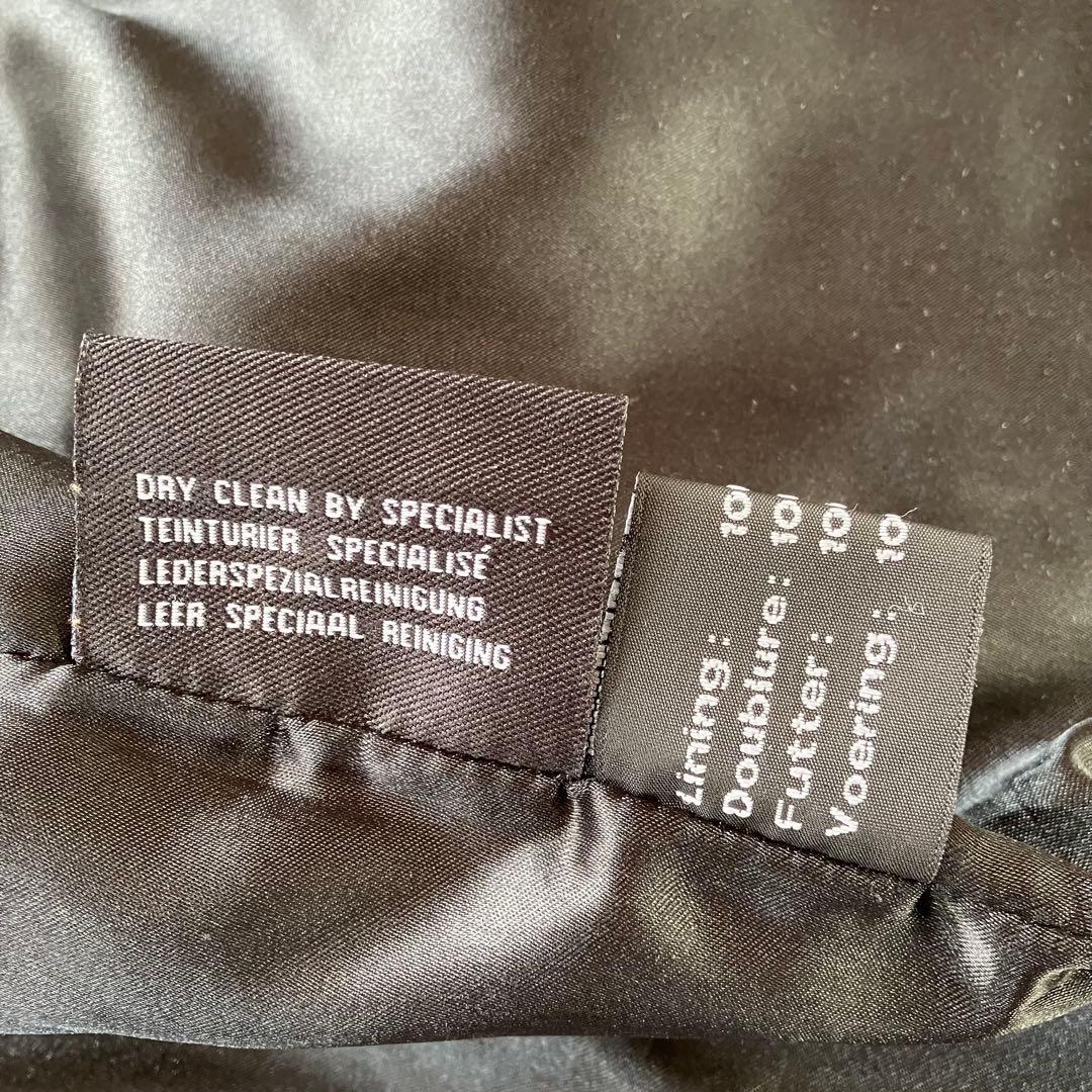 【良品】　PETROFF　LEATHER 本革　レザーベスト　L　ペトロフ