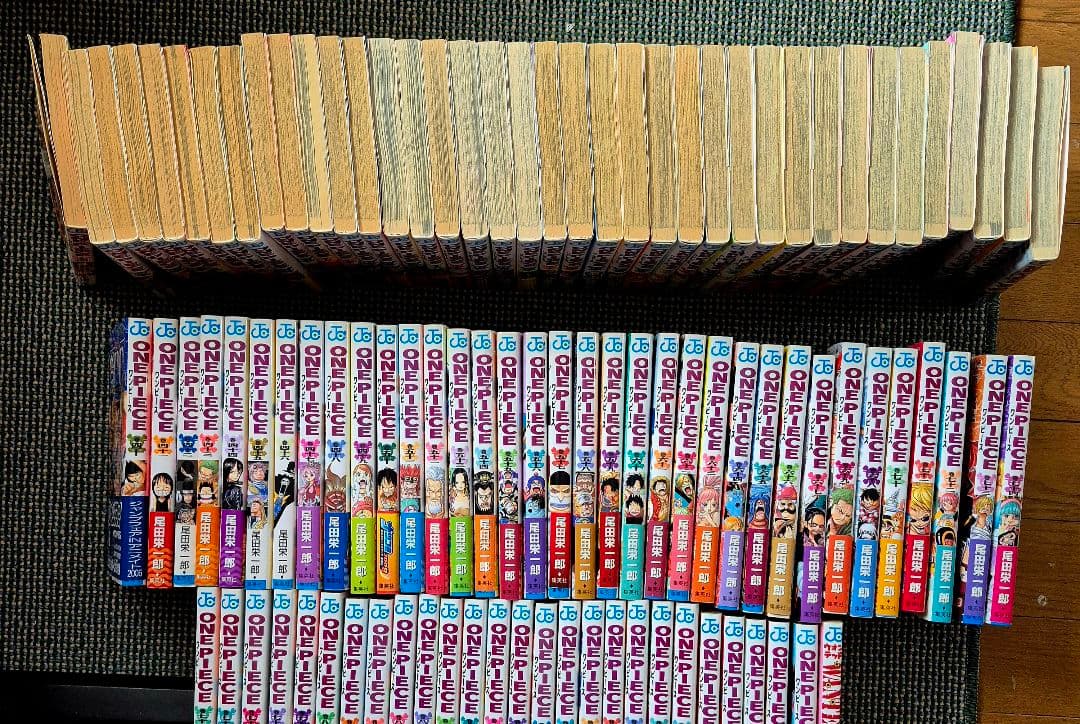 全初版　ワンピース　2～100巻 セット　ほぼ帯、チラシ有