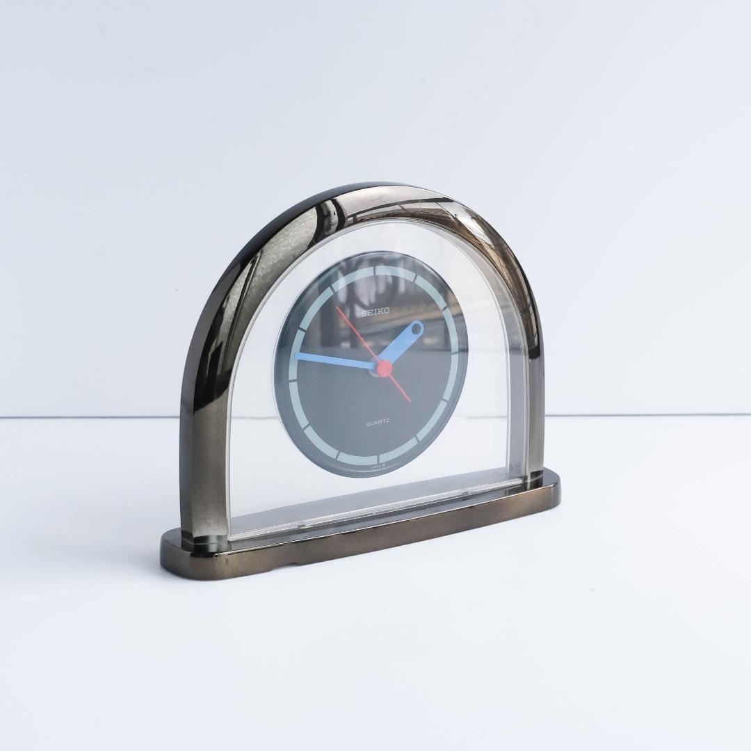 置き時計　ポストモダン　ミッドセンチュリー　スペースエイジ　SEIKO