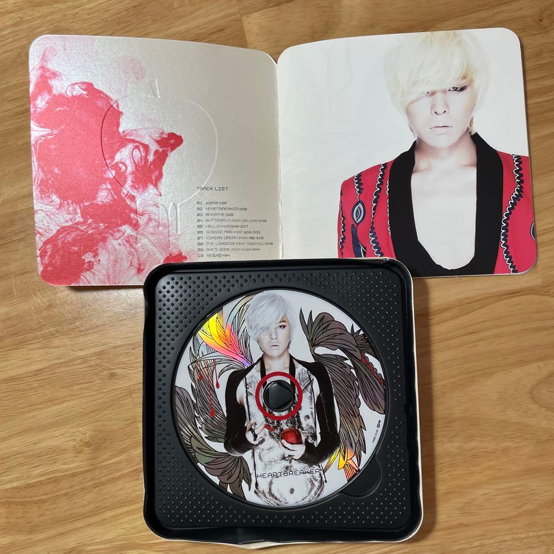 BIGBANG G-DRAGON HEARTBREAKER 韓国初回限定盤
