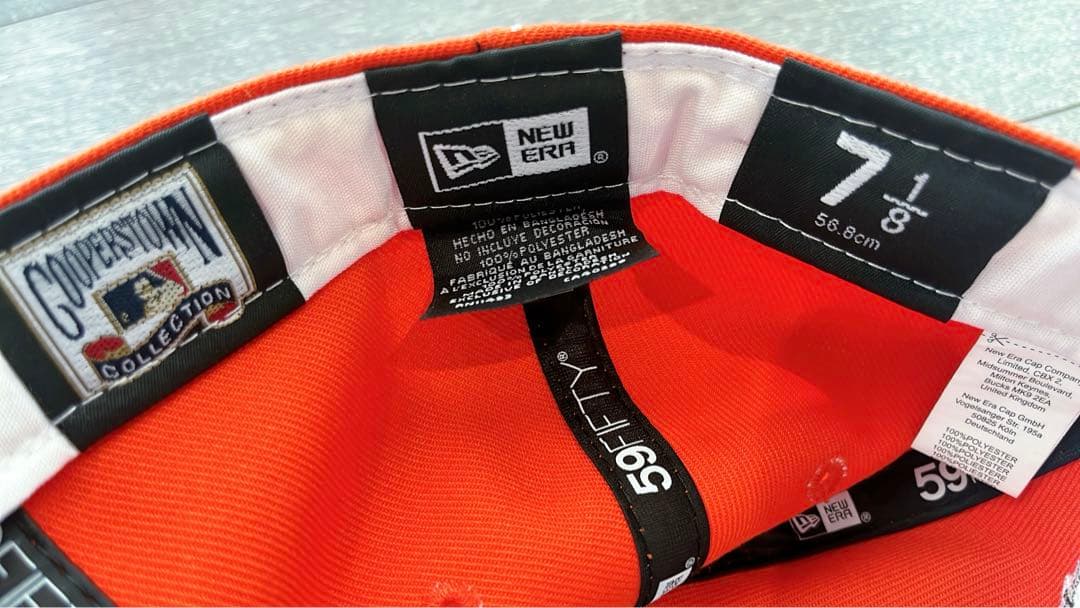 New Era 59FIFTY ヒューストン アストロズ キャップ 7 1/8