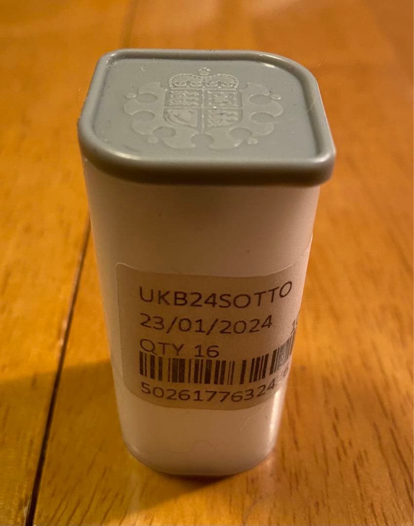 イギリス 2024 ブリタニア 20ペンス 1/10oz 銀貨 6枚