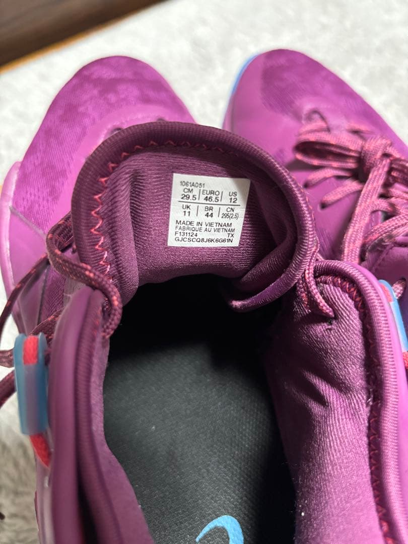 asics NOVA SURGE LOW 2 29.5cm パープル