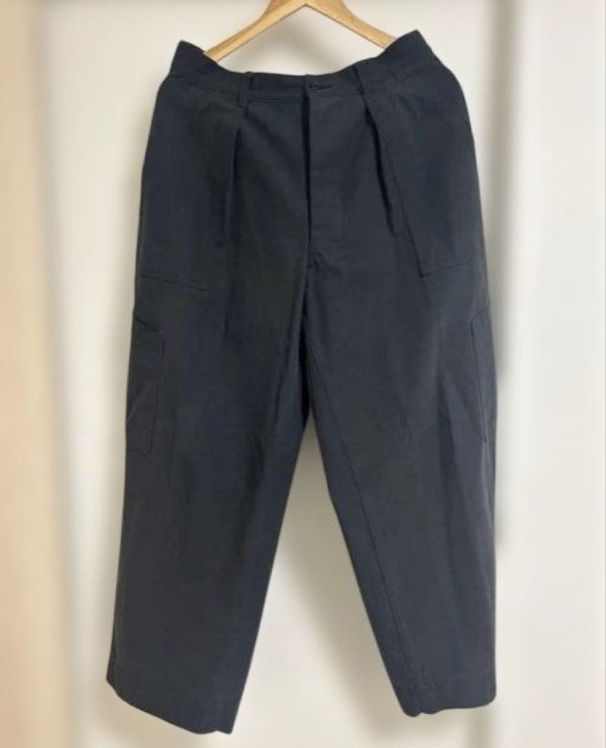 A.PRESSE USAF Hemmed Bottoms ブラック　サイズ1