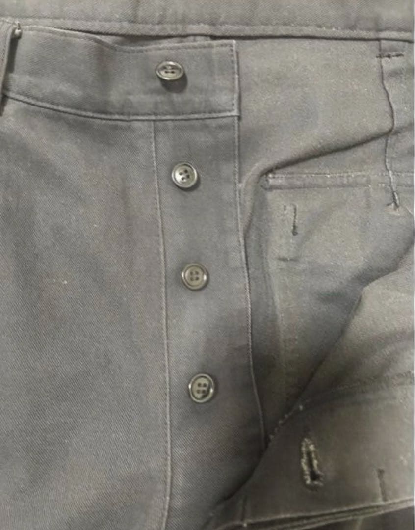 A.PRESSE USAF Hemmed Bottoms ブラック　サイズ1