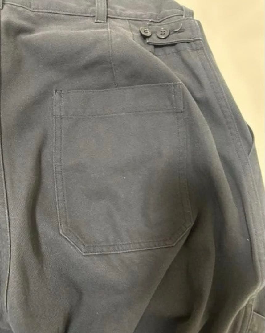 A.PRESSE USAF Hemmed Bottoms ブラック　サイズ1