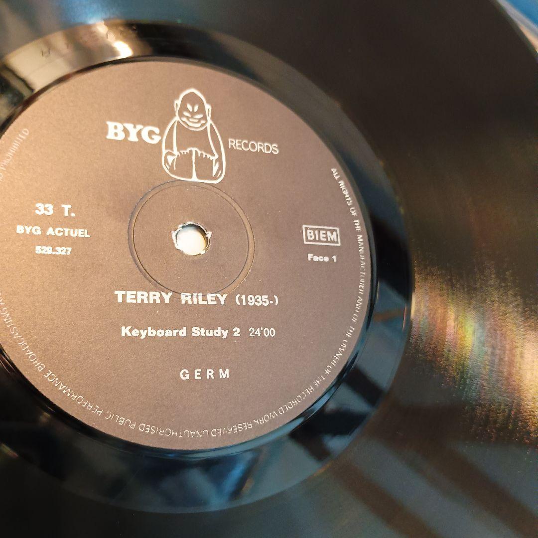 ✨️レア Terry Riley Keyboard Study 2 LP BYG