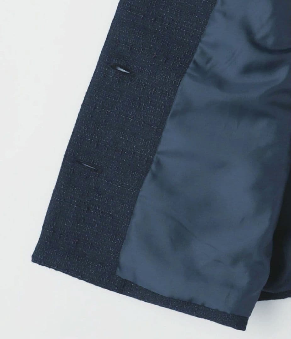 完売♡UNITED ARROWS ラメツイードフェイクパールボタン ベスト ジレ