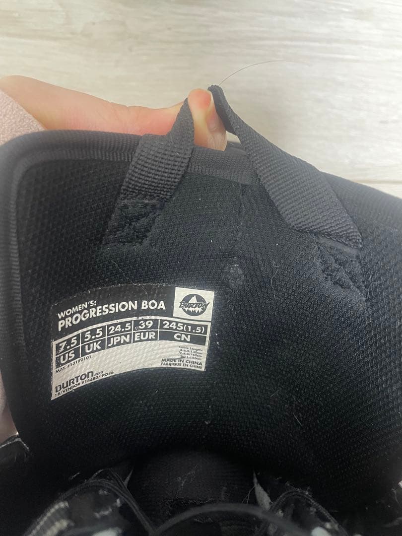 Burton PROGRESSION BOA 24.5cm レディース