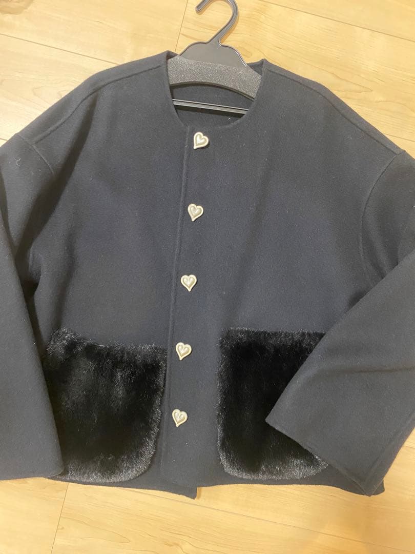 ジャケット・アウター gypsohila GPT-601 Fur Pocket  Coat
