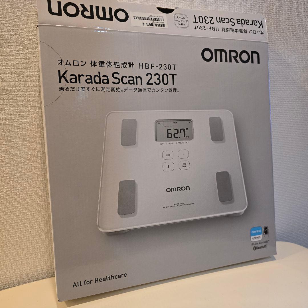 h*2様 オムロン 体重体組成計 KaradaScan　HBF-230T-SW