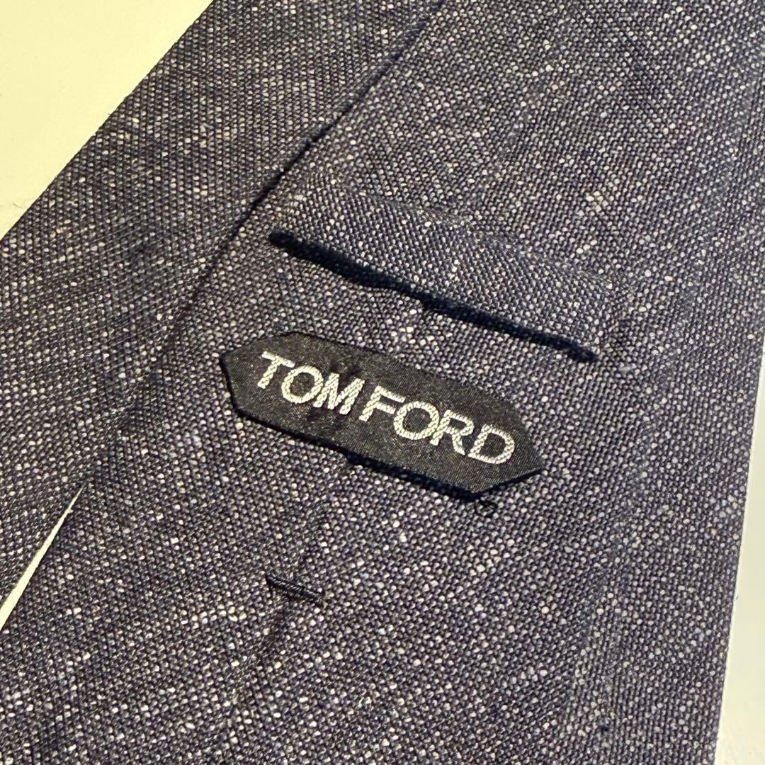 TOM FORD ダークグレー ネクタイ