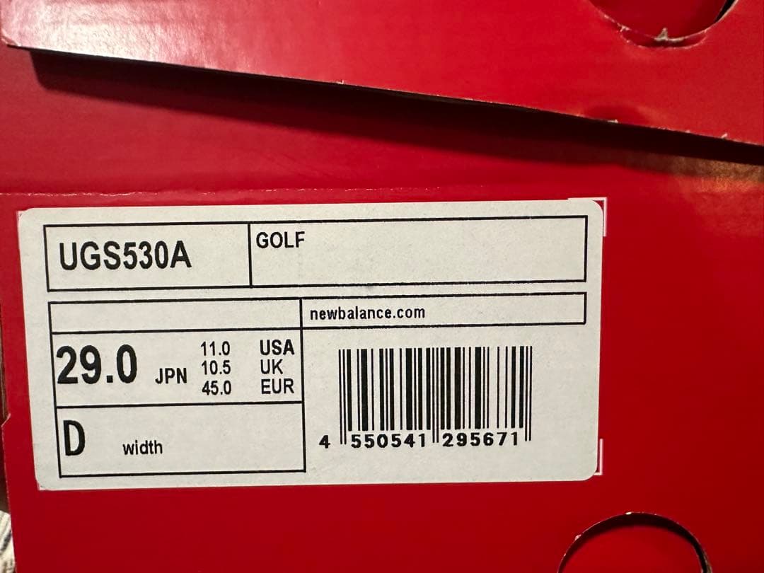 シューズ(男性用) new balance golf 530 29cm