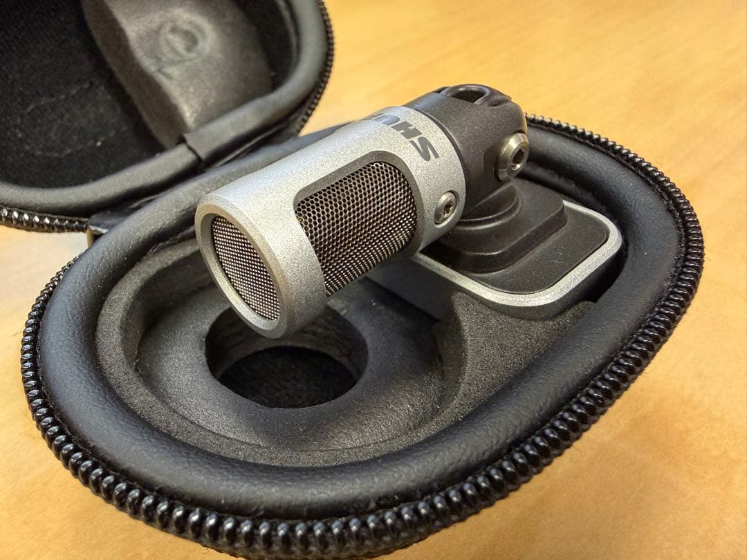 SHURE コンデンサーマイク MV88 Lightning ケース付き